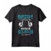 Gelataio Figo - Regalo Divertente per il Miglior Gelataio 2021 - Maglietta per la Festa del Papà o Compleanno