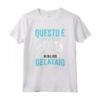 Gelataio Figo - Regalo Divertente per il Miglior Gelataio 2021 - Maglietta per la Festa del Papà o Compleanno