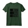 Best Dad Ever - Maglietta Regalo per Compleanno del Papà o Natale - Leggera e Taglio Classico
