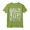 Bald Lives Matter - Maglietta con Testa Calva Divertente - Regalo Compleanno/Natale