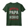 Festa del papà - Uomini ho due nomi papà e nonno - Maglietta Leggera per Celebrare il Padre - Ideale come Regalo