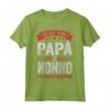 Festa del papà - Uomini ho due nomi papà e nonno - Maglietta Leggera per Celebrare il Padre - Ideale come Regalo