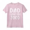 HapTiger Dad I Love You 3000 Avengers Logo Festa Del Papà Maglietta - Official Marvel Father's Day Gift for Dad - Buy Online Now