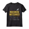 Ingegnere Meccanico Definizione - HapTiger Maglietta Divertente Regalo per Uomo e Donna - Ideale per Compleanno, Festa papà e Festa mamma