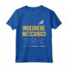 Ingegnere Meccanico Definizione - HapTiger Maglietta Divertente Regalo per Uomo e Donna - Ideale per Compleanno, Festa papà e Festa mamma