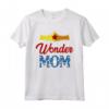 Maglietta da Donna Wonder Mama - Idea Regalo per Mamma e Nonna - Perfetta per Feste e Anniversari di Famiglia