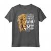 Christian Bible Verse Gifts Men Dad Lion of Judah Maglietta - Filippesi 4:13 - Regali Versetti Biblici Leone di Giuda per Uomo - Acquista Online