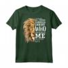 Christian Bible Verse Gifts Men Dad Lion of Judah Maglietta - Filippesi 4:13 - Regali Versetti Biblici Leone di Giuda per Uomo - Acquista Online