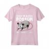 Sono un Opossum in un Costume Umano Divertente - Maglietta Opossum per Natale e Feste - Ideale per Regali Divertenti