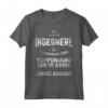 Ingegnere Regalo divertente per Ingegneri - Maglietta con Frase Divertente - Ideale per Natale o Compleanno