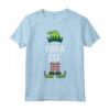 Papa Elfo di Natale - T-shirt Pigiama Corrispondenza per Famiglia - Regalo Divertente Vacanze Natalizie