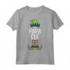 Papa Elfo di Natale - T-shirt Pigiama Corrispondenza per Famiglia - Regalo Divertente Vacanze Natalizie