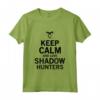 Divertente Love Shadow Hunters T-shirt - Calm And Love Maglietta per Fan della Serie - Regalo Ideale per Festa del Papà, Natale