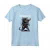 Meowtallica Divertente Heavy Metal Rock Maglietta - Ideale per Compleanni e Natale - Regalo Unico per Amanti della Musica Rock
