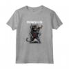 Meowtallica Divertente Heavy Metal Rock Maglietta - Ideale per Compleanni e Natale - Regalo Unico per Amanti della Musica Rock