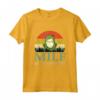 MILF-Man I Love Frogs - Retro Maglietta per Amanti delle Rane - Regalo Divertente per Anfibi - Ideale per Natale o Compleanno