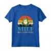 MILF-Man I Love Frogs - Retro Maglietta per Amanti delle Rane - Regalo Divertente per Anfibi - Ideale per Natale o Compleanno