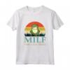 MILF-Man I Love Frogs - Retro Maglietta per Amanti delle Rane - Regalo Divertente per Anfibi - Ideale per Natale o Compleanno