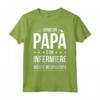 Sono un Papà e un Infermiere - Maglietta Regalo Divertente per Papà Infermiere - Ideale per Compleanno o Natale