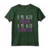 O Mi Alzo Presto O Mi Alzo Simpatica Ironica Divertente Maglietta - Ideale per Compleanno, Festa della Mamma, o Natale - Regalo Umoristico per Uomo, Donna, Ragazzo, Ragazza