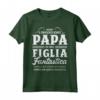 Festa del Papà - Maglietta Compleanno per Papà e Figlia - Il Miglior Papà del Mondo - Ideale per Regalo per il Papà, Nonno o Marito