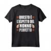 Nonno Perfetto Nonnino - Maglietta Divertente per Regalo al Nonno - Ideale per la Festa del Papà