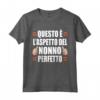 Nonno Perfetto Nonnino - Maglietta Divertente per Regalo al Nonno - Ideale per la Festa del Papà