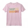 Superdaddy - Maglietta con scritta