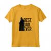 Star Wars Festa del Papà Darth Vader Best Dad Ever Tonal Maglietta - Licenza Ufficiale - Regalo Unico per Papà Fan di Star Wars