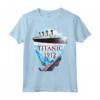 Maglietta Titanic Vintage Voyage RMS Titanic 1912 - T-shirt Unica da Regalare per Natale e Compleanni