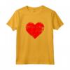 Grande Cuore Rosso - Maglietta Originale per San Valentino - Regalo Perfetto per Uomo e Donna
