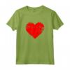 Grande Cuore Rosso - Maglietta Originale per San Valentino - Regalo Perfetto per Uomo e Donna
