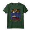 RMS Titanic White Star Line - Maglietta Nave da Crociera Retro Vintage per Bambini - Ideale per Compleanno o Natale