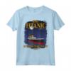 RMS Titanic White Star Line - Maglietta Nave da Crociera Retro Vintage per Bambini - Ideale per Compleanno o Natale