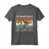 Se Marcello non può aggiustarlo nessuno può farlo - Maglietta divertente per Nonno - Ideale per Festa del Papà, Compleanno o Natale
