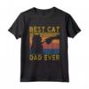 Miglior Gatto Papà Mai Tee Divertente per Festa del Papà - Regalo per Compleanno o Vacanze