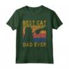 Miglior Gatto Papà Mai Tee Divertente per Festa del Papà - Regalo per Compleanno o Vacanze
