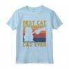 Miglior Gatto Papà Mai Tee Divertente per Festa del Papà - Regalo per Compleanno o Vacanze