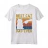 Miglior Gatto Papà Mai Tee Divertente per Festa del Papà - Regalo per Compleanno o Vacanze
