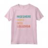 Ingegnere Uomo Mito Leggenda Divertente Retrò Maglietta - Regalo per l'Ingegnere - Idea Regalo per la Pensione o Compleanno