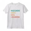 Ingegnere Uomo Mito Leggenda Divertente Retrò Maglietta - Regalo per l'Ingegnere - Idea Regalo per la Pensione o Compleanno
