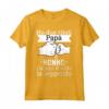 Festa del Papà Nonno Papa - Regalo Uomo - Maglietta Super Papà e Nonno - Ideale per Compleanno o Natale