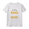 Solo il Papa migliore viene promosso al nonno | Maglietta per la Festa del Papà - Ideale per il Nuovo Nonno