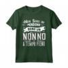 Non Sono in Pensione Sono Un Nonno A Tempo Pieno - Maglietta Divertente per il Compleanno del Nonno - Idea Regalo per Natale