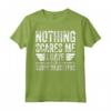 Nothing Scares Me I Have Three Daughters - Festa del papà Maglietta Divertente - Idea Regalo per Uomini - Accessori per la Celebrazione di Natale 2023