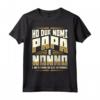 Ho Due Nomi Papà e Nonno - Maglietta Regalo per la Festa del Papà - Ideale per Compleanno e Fathers Day