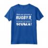 Nato per Giocare a Rugby - Costretto ad Andare a Scuola Maglietta - Idee Regalo per Compleanno, Feste e Festività