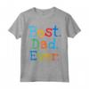 Best Dad Ever T-shirt Festa del Papà 2019 - Regalo divertente per Papà, Marito, Fratello, Zio