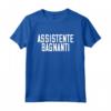 Assistente Bagnanti Bagnino Salvataggio SCRITTA FRONTE/RETRO Maglietta - Stile Vintage - Regalo Originale per Bagnini e Appassionati di Salvataggio