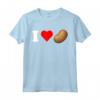 I Love Patata Cuore Rosso - Maglietta Divertente San Valentino per Tutta la Famiglia - Ideale per Regali Unici e Compleanni